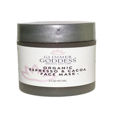 Organic Espresso Cacoa Face Mask Decrease Puffiness & Brighten Complexion - Puritific