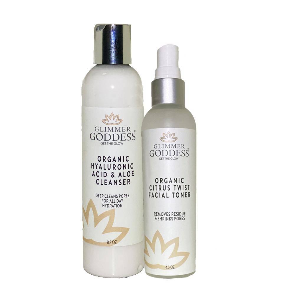 Organic Fresh Start Duo - Cleanse + Tone - Puritific