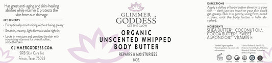 Organic Unscented Whipped Body Butter - Puritific