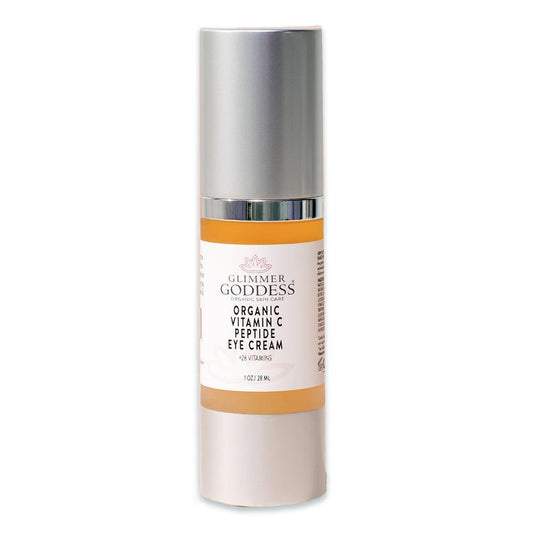 Organic Vitamin C Peptide Eye Serum - Diminish Dark Circles - Puritific