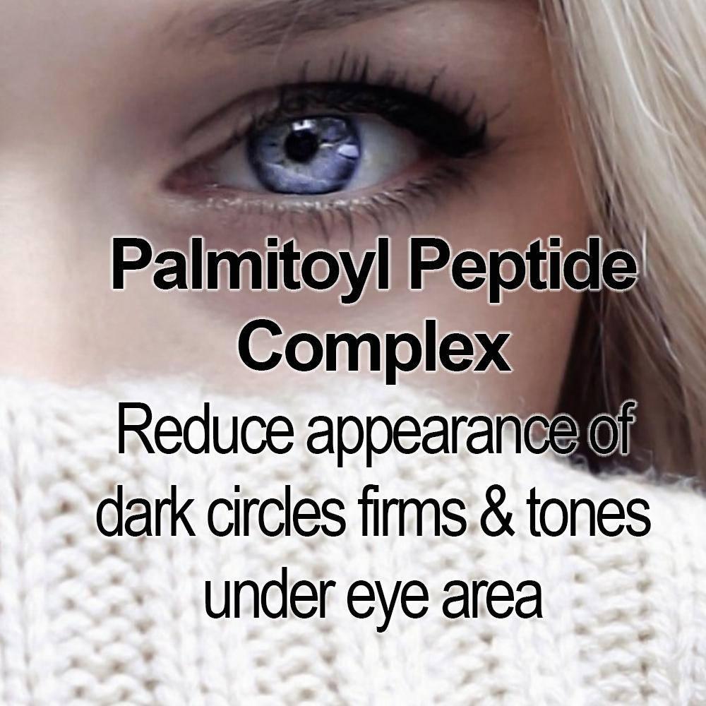 Organic Vitamin C Peptide Eye Serum - Diminish Dark Circles - Puritific