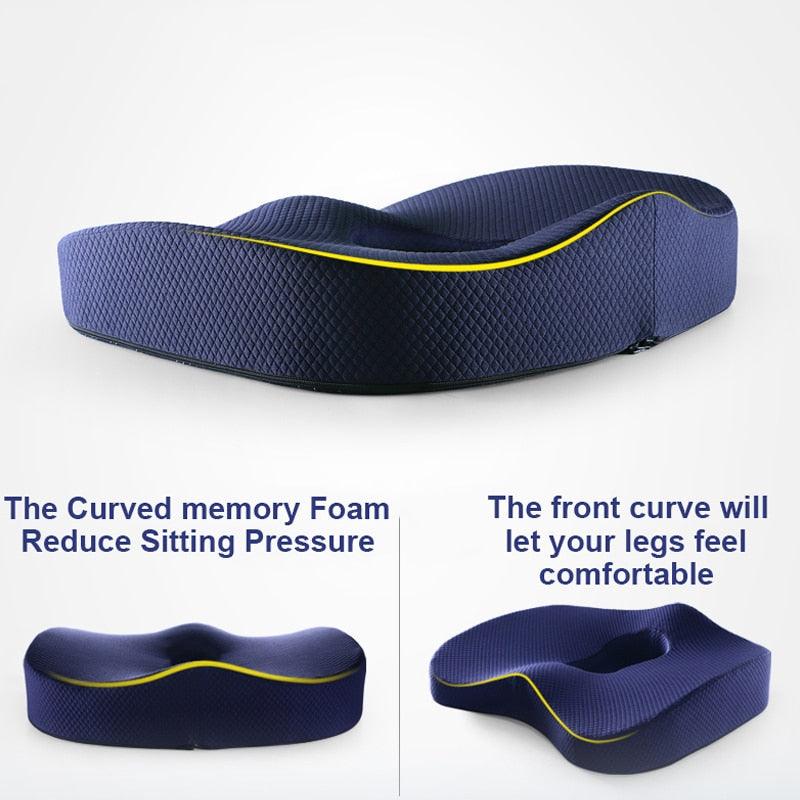 Orthopedic Pillow Memory Foam Seat Set - Puritific