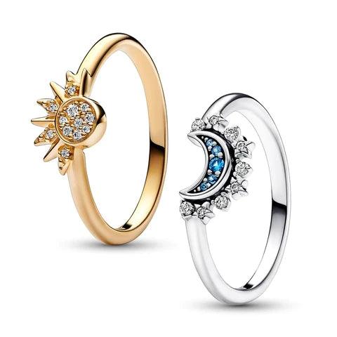 Pandora Moon and Sun Ring - Puritific