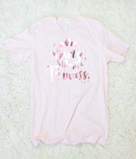 Party Like a Princess Shiny Foil T-Shirt - Puritific