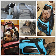 Pet Messenger Carrier Travel Bag - Puritific