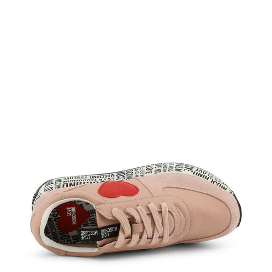 Pink Heart Sneakers - Puritific