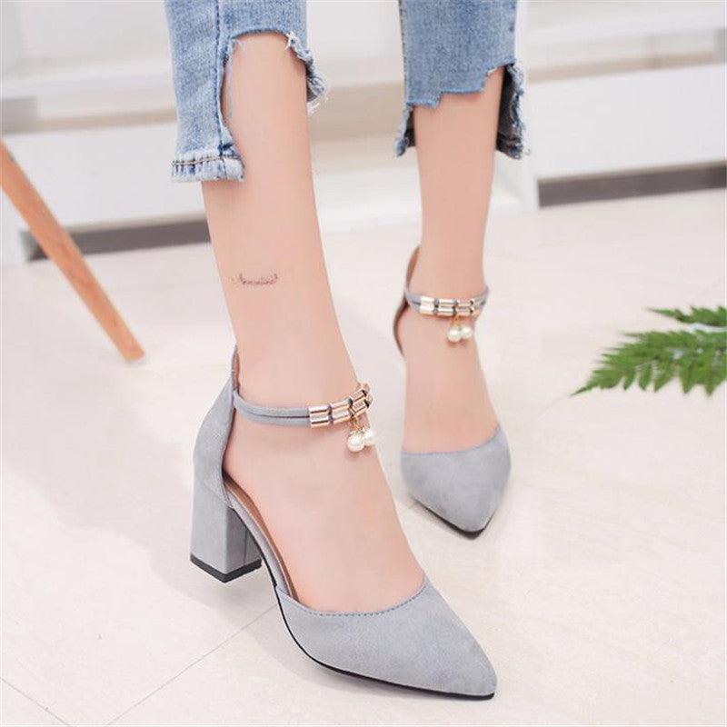 Pointed Toe Pumps Dress Shoes - Puritific