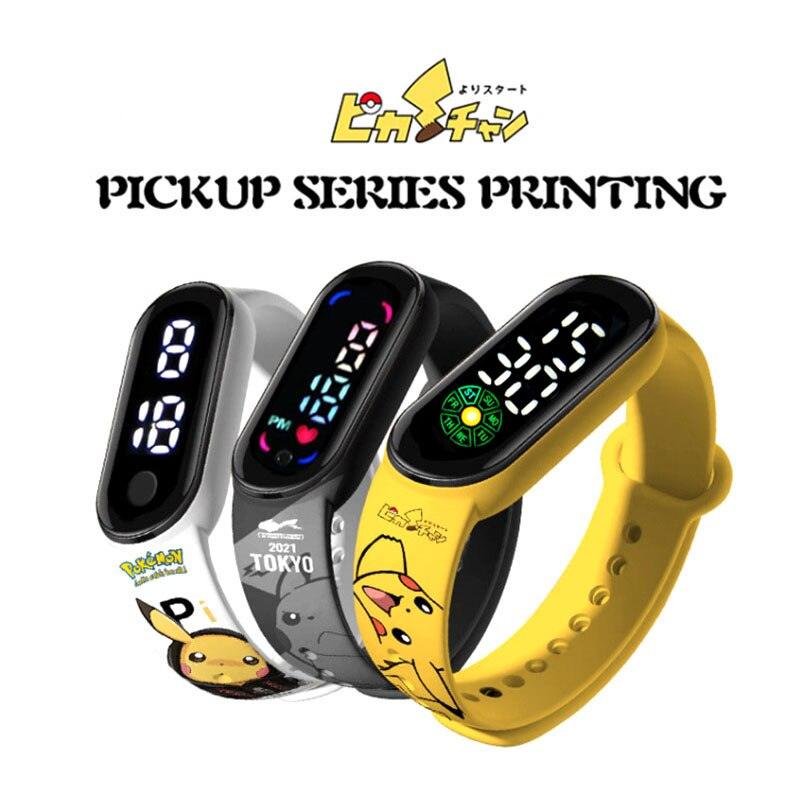 Pokémon Pikachu Printed Electronic Watch - Puritific