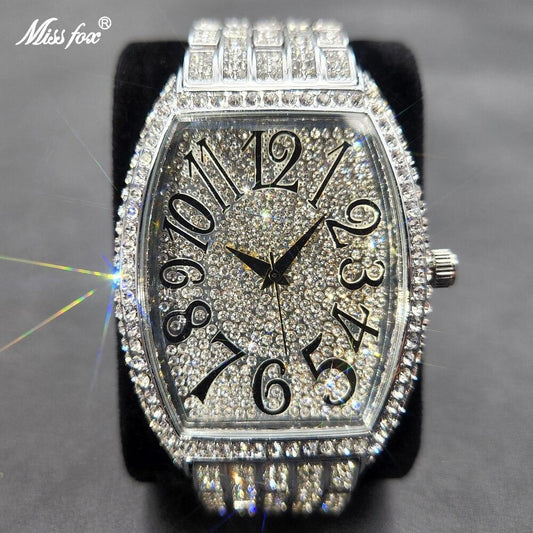 Popular Tonneau Diamond Watch - Puritific