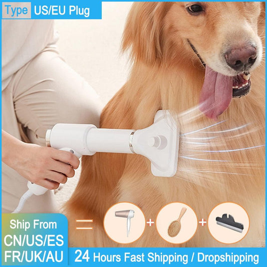 Portable 2-in-1 Dog Hair Dryer - Puritific