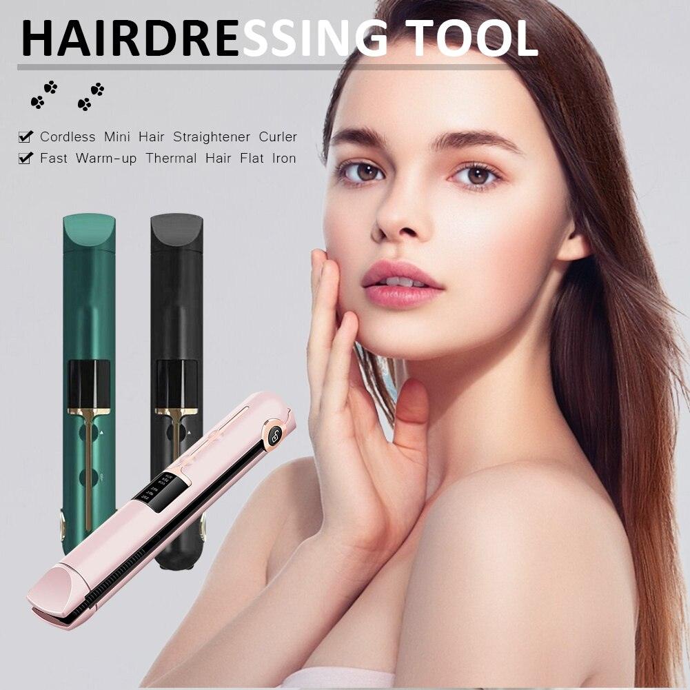 Portable Hair Curler Straightener - Puritific