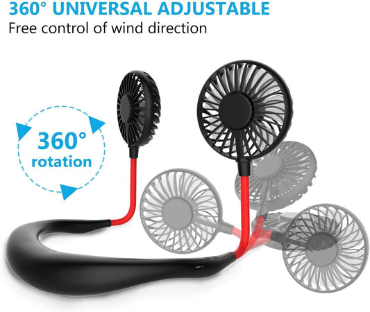 Portable Hanging Neck Sport Fan - Puritific