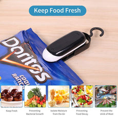 Portable Mini Bag Sealer Food Vacuum - Puritific