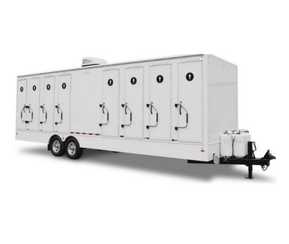 Portable mobile toilets and shower (customizable) - Puritific