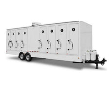 Portable mobile toilets and shower (customizable) - Puritific