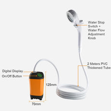 Portable Rechargeable Shower Set - Puritific