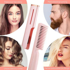 Portable Straightening Hair Comb - Puritific