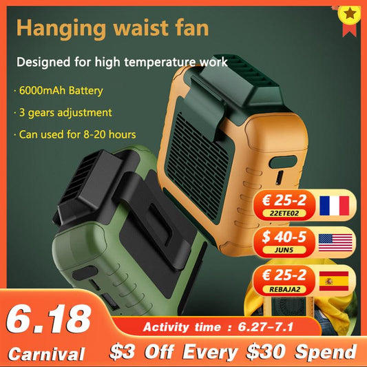 Portable Waist Fan - Puritific