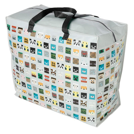 Practical Laundry & Storage Bag - Minecraft Faces LBAG45-0