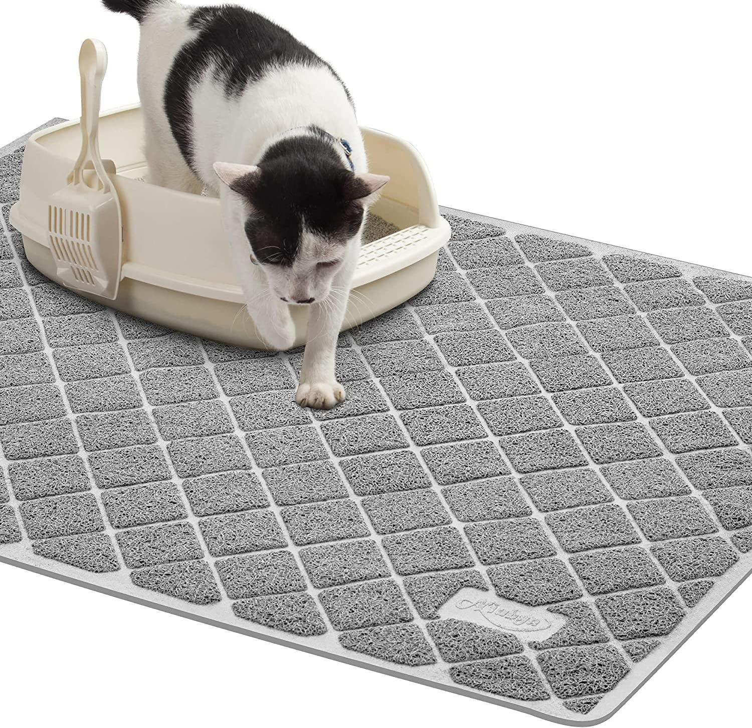 Premium Non-Slip Cat Litter Mat - Puritific