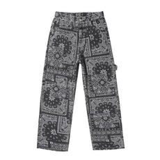 Printed Men's Loose Pants - Puritific