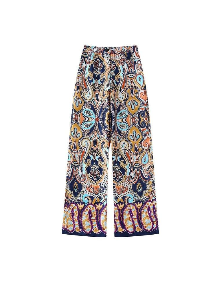 Printed Waistcoat and Pants - Puritific