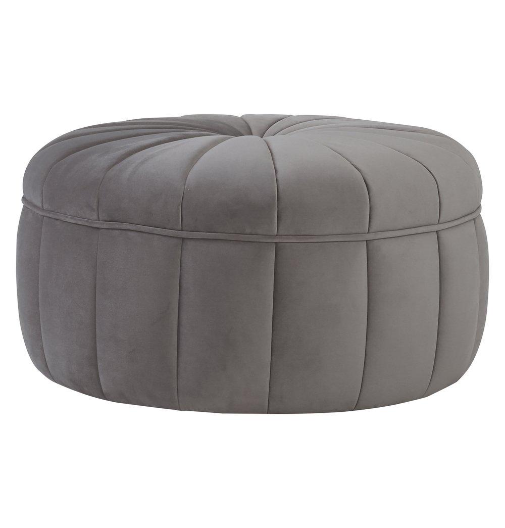 Probe Ottoman/Pouf - Grey-0