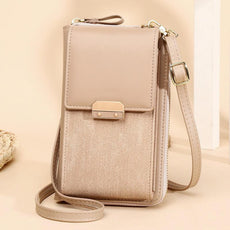 PU Leather Ladies Wallet Crossbody Bag - Puritific