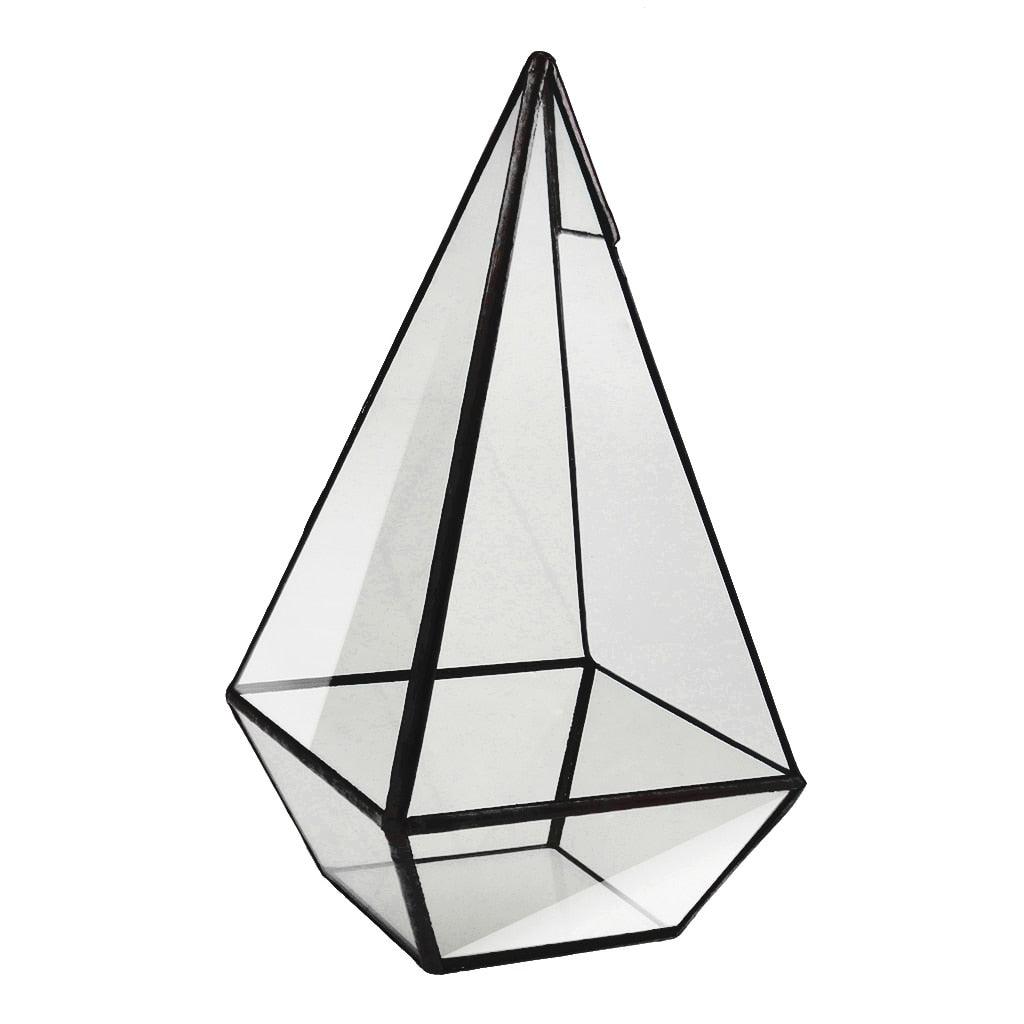 Pyramid Glass Terrarium - Puritific