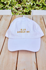 R.I.P. Single Me | R.I.P. Sober Me - Bachelorette party dad hats - Puritific