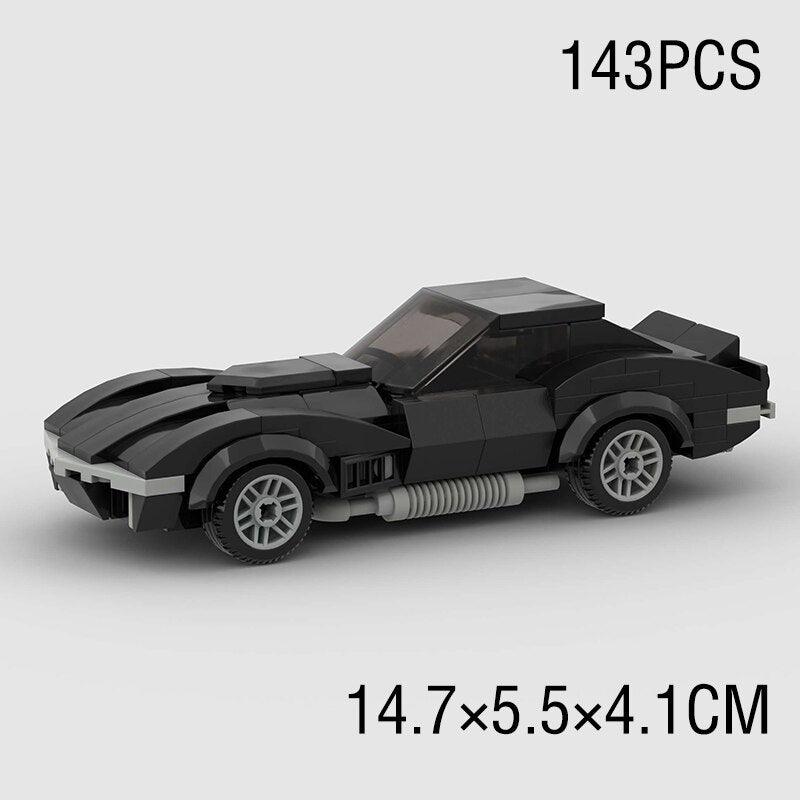 Racing Sports Car Model Building Blocks - Puritific