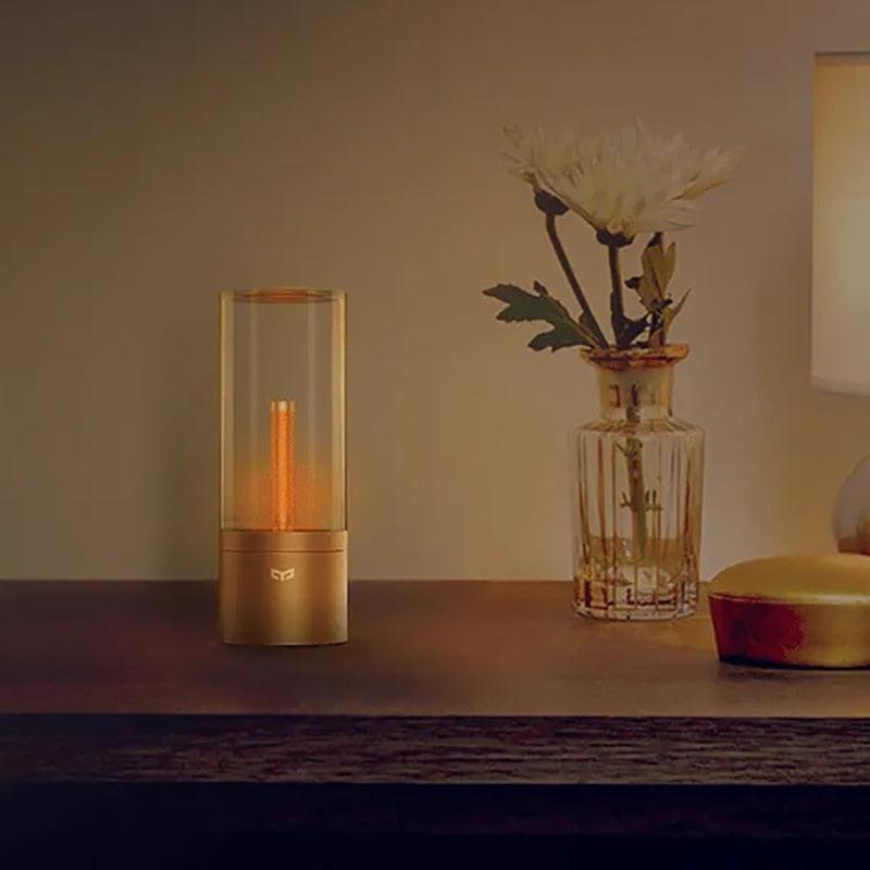 Rechargeable Candle Light Nightstand Lamp - Puritific