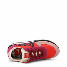 Red Love Suede Sneakers - Puritific