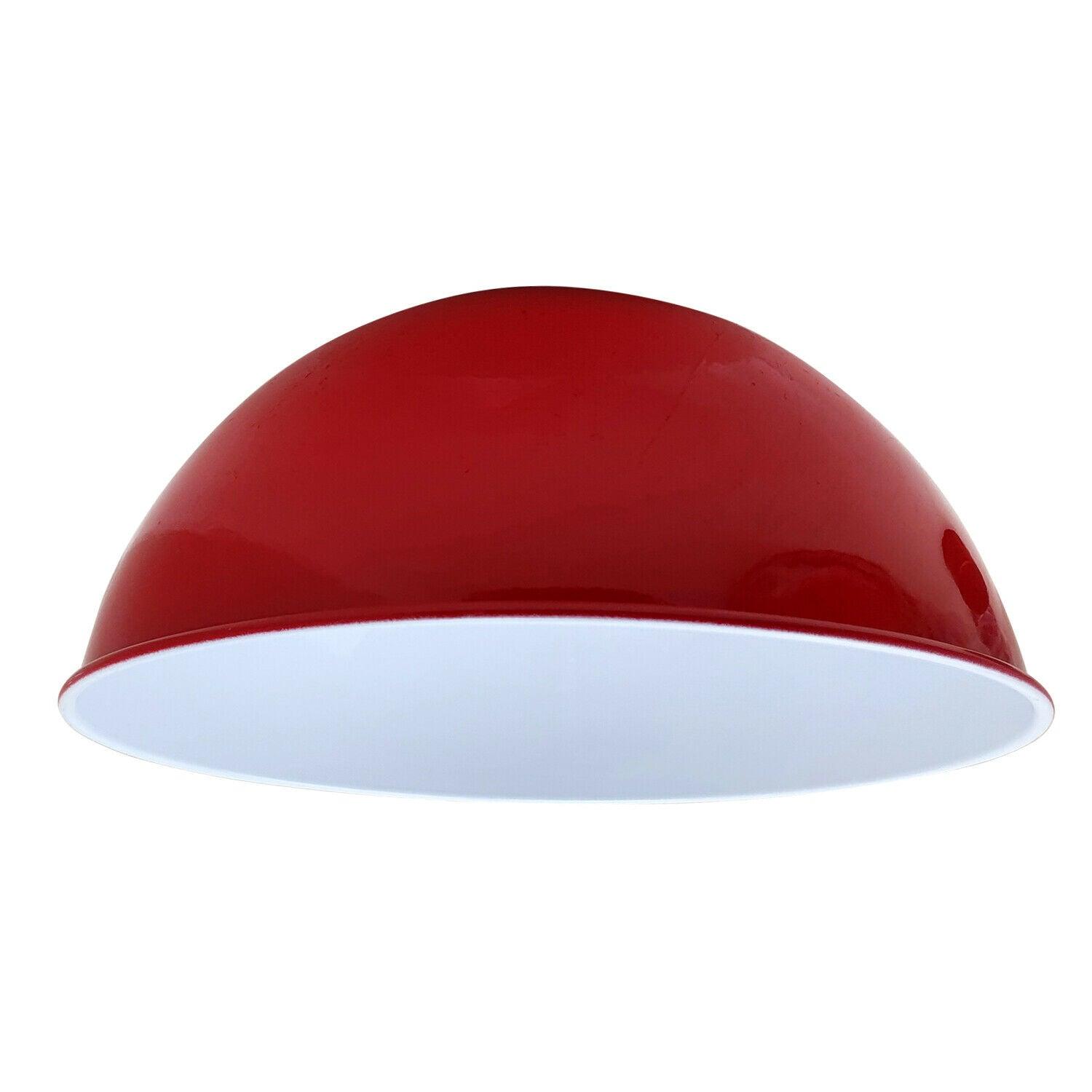 Red Modern Dome Light Shades Easy Fit Ceiling Pendant~1892-3