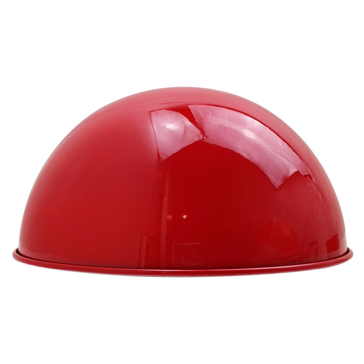 Red Modern Dome Light Shades Easy Fit Ceiling Pendant~1892-5