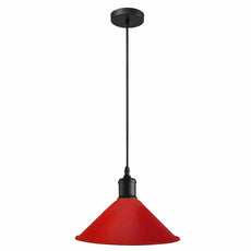 Red Pendant Lamp Industrial style Decorative Ceiling lamp~1540-0