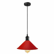 Red Pendant Lamp Industrial style Decorative Ceiling lamp~1540-1