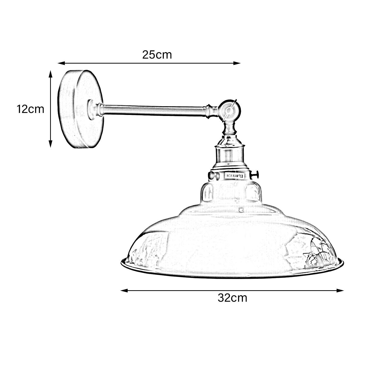 Red Shade With Adjustable Curvy Swing Arm Wall Light Fixture Loft Style Industrial Wall Sconce~3469-2