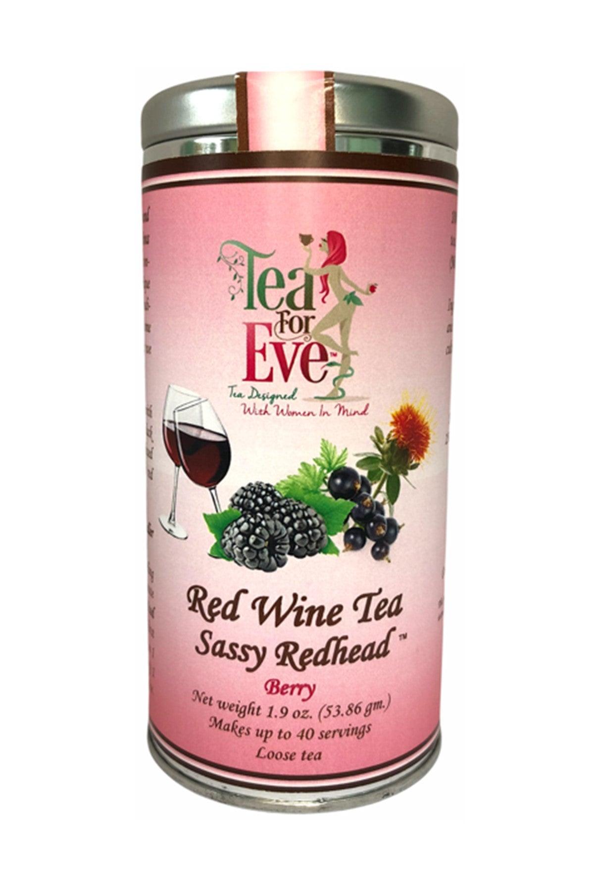 Red Wine Infused Tea-Sassy Redhead-Berry - Puritific