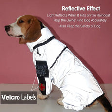 Reflective Dog Raincoat - Puritific