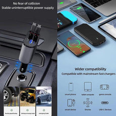 Retractable Car Charger - Puritific