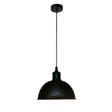 Retro Industrial Black Ceiling Pendant Light Metal Lamp Shade With 95cm Adjustable Cable~1354-28