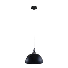 Retro Industrial Ceiling E27 Hanging Pendant Light Shade Black White Inner~1601-1