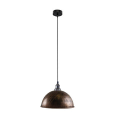 Retro Industrial Ceiling E27 Hanging Pendant Light Shade Brushed Copper~1600-0