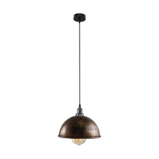 Retro Industrial Ceiling E27 Hanging Pendant Light Shade Brushed Copper~1600-3