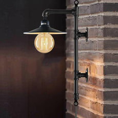 Retro Industrial Farmhouse Rustic Style Light Fitting Pipe Wall Lighting~3405-17