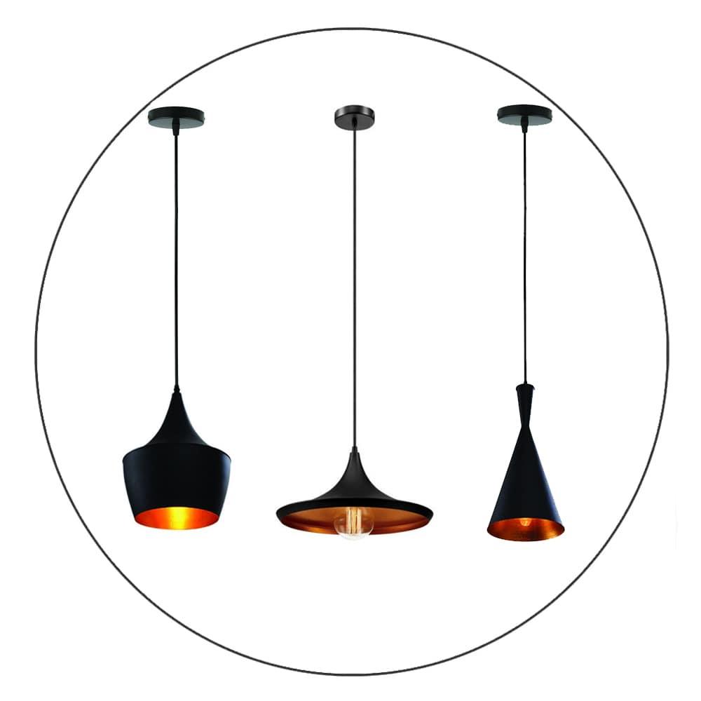 Retro industrial hanging lamp pendant lamp bar lampshade lamp E27 black new~2185-2