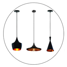 Retro industrial hanging lamp pendant lamp bar lampshade lamp E27 black new~2185-2