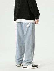 Retro Loose Straight Wide Leg Pants - Puritific