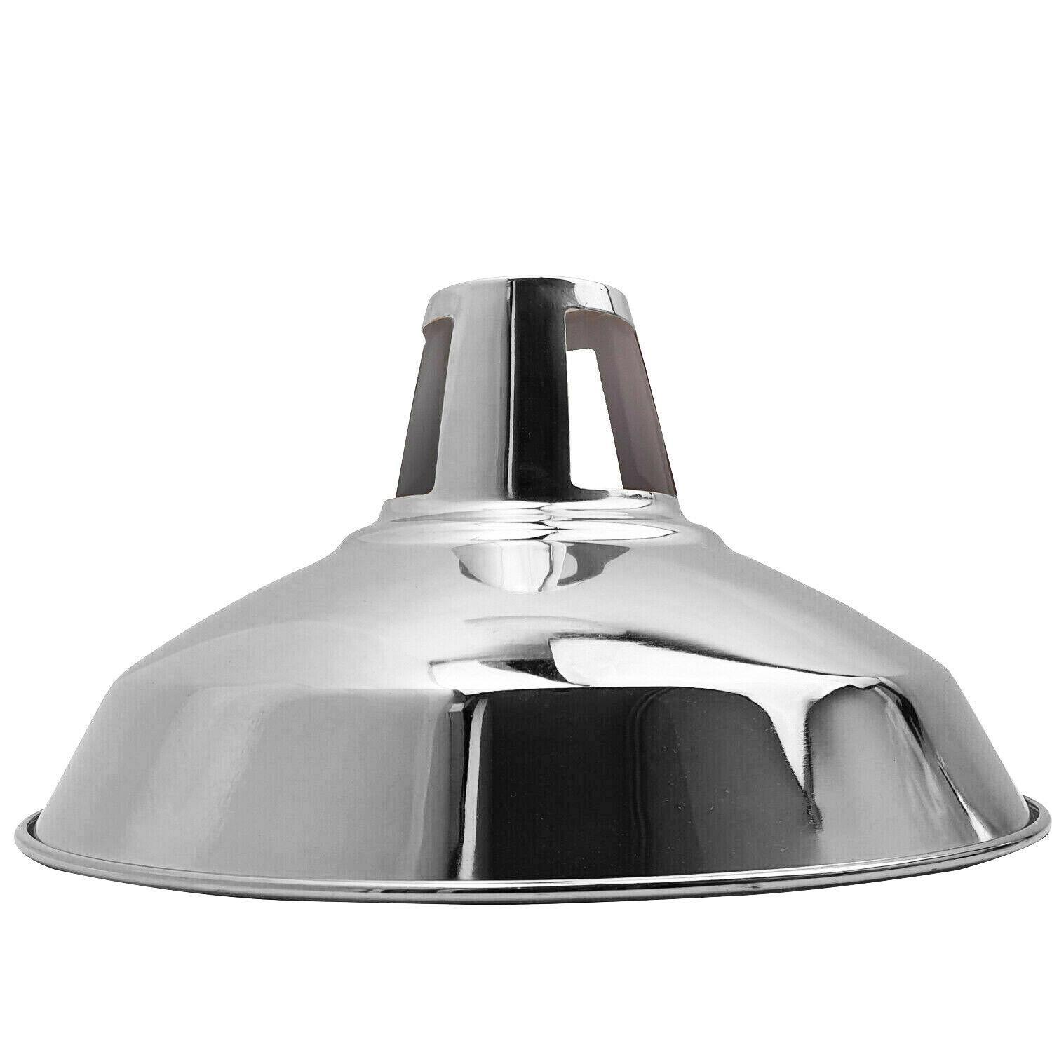 Retro Metal Barn Light Easy Fit Shades Ceiling Pendant Lampshades~1396-26